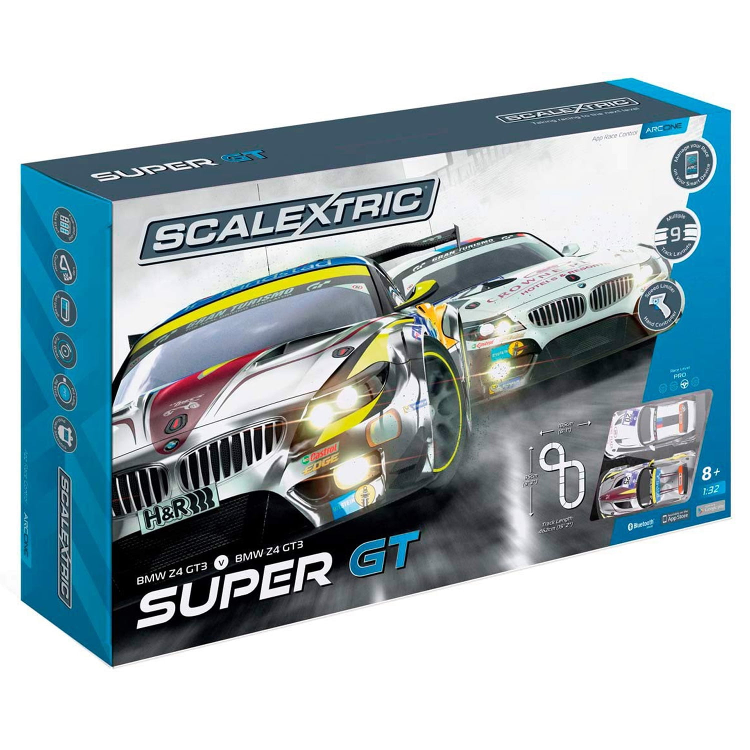 ARC ONE Super GT 1:32 Slot Car Race Track