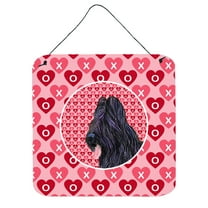 Briard Hearts and Love Wall or Door Hanging Prints