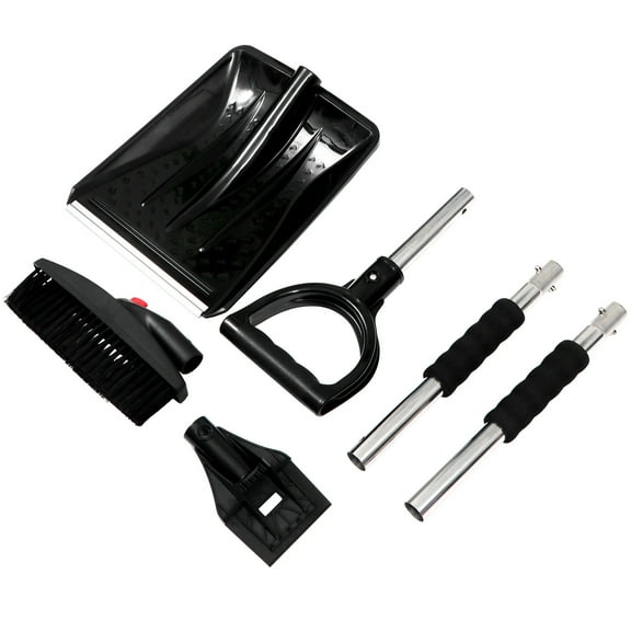OUNONA  Cordless Snow Shovel Easy-to-use Removal Tool Windshield Brush