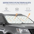 thumbnail image 4 of Haiem Whale And Turtle Car Windshield Sun Shade (2 Pieces) Foldable Windshield Sun Shade Car Accessories for Truck SUV Pickup-Small, 4 of 7
