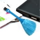 thumbnail image 3 of Cepillo de limpieza para teclado de computadora, 2 unidades, para quitar el polvo, para limpieza electrónica del hogar (azul), 3 of 5