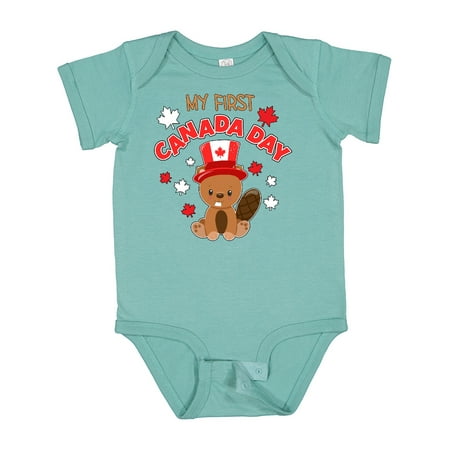 

Inktastic My First Canada Day Gift Baby Boy or Baby Girl Bodysuit