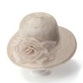 thumbnail image 2 of ibiyuan Hats For Women,Elegant Foldable Sun Hat For Women Summer Wide Brim Floppy Beach Hat With – Lightweight And Breathable Ladies' Gardening And Fishing Bucket Cap, 2 of 3