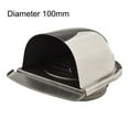 thumbnail image 1 of Hotte d'Échappement Anti-Extraction pour Sortie d'Air Murale 100Mm, 1 of 8