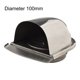 thumbnail image 2 of Exhaust Vent Hood Anti-corrosion Exhaust Extractor for Wall Air Outlet Cover, 2 of 9