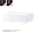 thumbnail image 6 of PKGSMART Extra Large Gift Box for Mothers Day 17x11x4 inch, White Gift Box with Magnetic Closure Lid for Clothes, Sturdy Shirt Box (Matte), 6 of 6