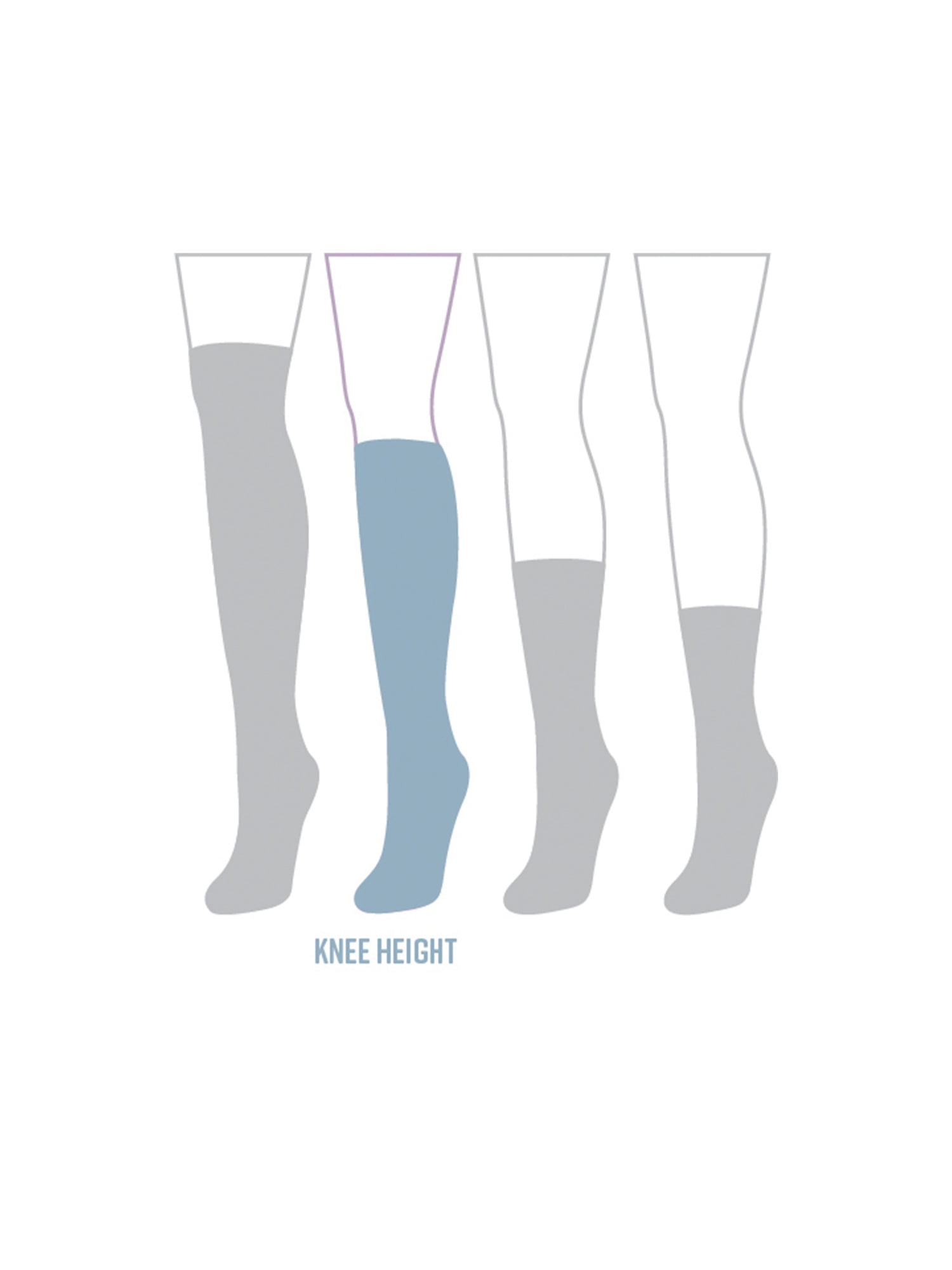 Muk Luks Women's Microfiber Knee-High Boot Sock, 1-Pack, Size 6-11