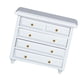 thumbnail image 4 of FELTECHELECTR Mini mueble con cajones para sala de estar (blanco), 4 of 6