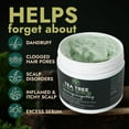 thumbnail image 6 of Tea Tree Scalp Scrub | Itchy & Dry Scalp Care with Tea Tree Oil, Quartz Powder & Sea Salt | Gently Exfoliates, Helps Reduce Flakes, Supports Healthy Hair Growth & Scalp Balance, 6 of 6