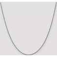 thumbnail image 2 of 14K White Gold 1.7mm Ropa Chain (20 X 1.7) Made In Indonesia wrpa028-20, 2 of 5