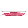 thumbnail image 4 of Unique Bargains 1 Pc Polka Dots Hair Rollers for Women 8.27"x1.38" Rose Red, 4 of 6