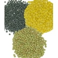 thumbnail image 2 of Green Lentils | Black Beluga Lentils | Golden Lentils | 12 LBS Total | Non-GMO | 100% Non Irradiated | Kosher | USA Grown | Vegan, 2 of 7