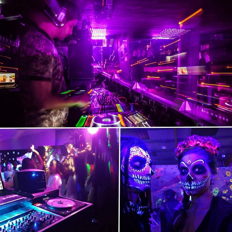 Luce Nera UV 100W LED - Impermeabile IP66 Per Feste, Halloween, Acquari E Decorazioni - Foto 11