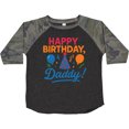 thumbnail image 3 of Inktastic Happy Birthday Daddy Celebration Boys or Girls Toddler T-Shirt, 3 of 5