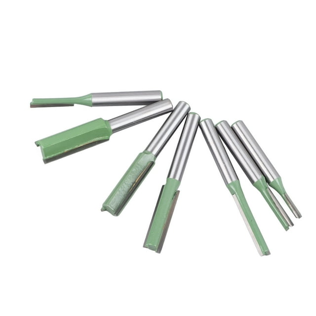 Juego De Cortadores De Fresado, Juego De Cortadores De Fresado Para Ranurar, Hoja Incisiva, Artesanía Exquisita Multifuncional, 7 Piezas Para Decoración De Interiores