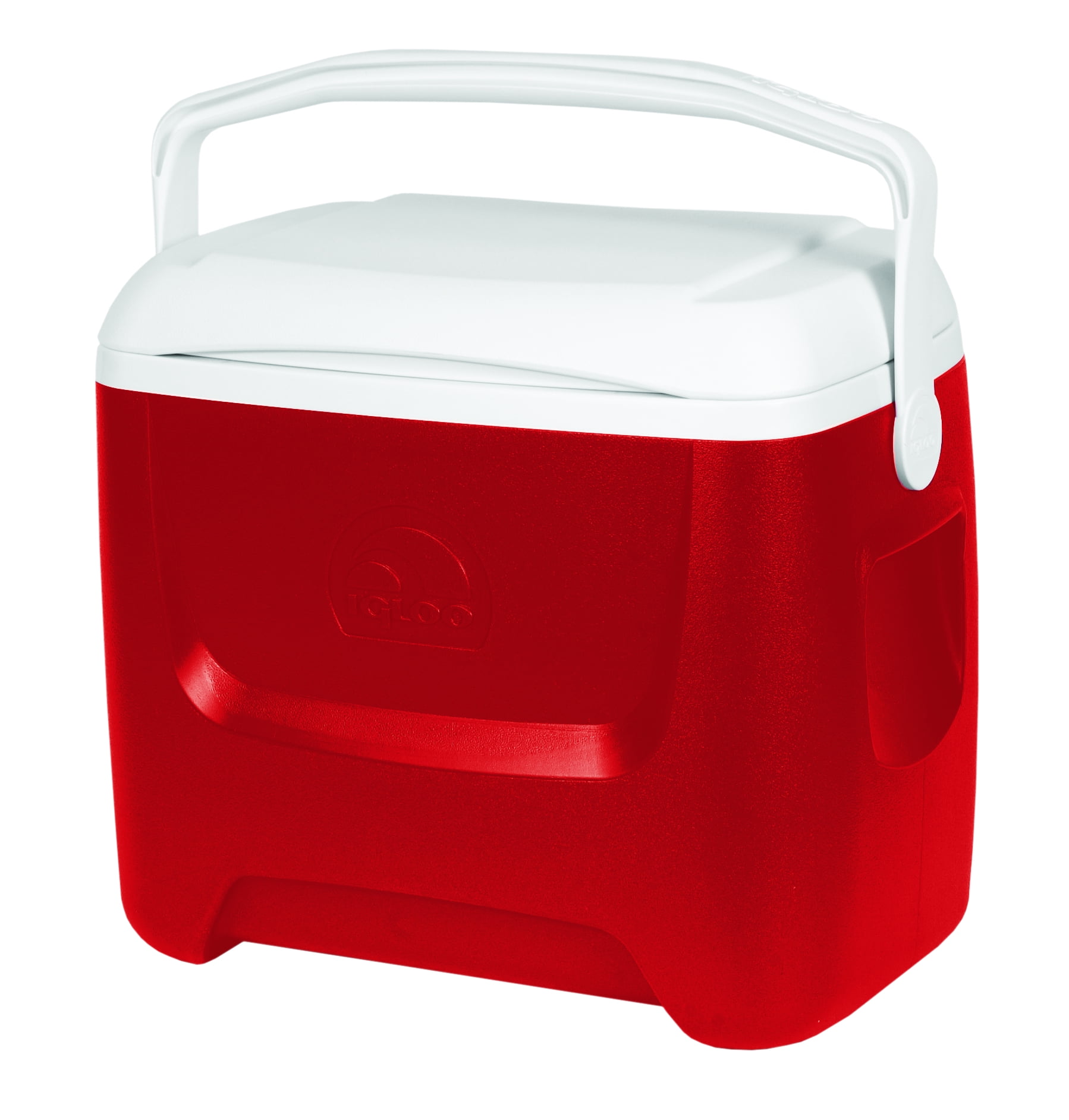 small red cooler