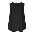 thumbnail image 6 of FDGIU ‌‌‌‌‌‌‌2026 Women's Plus Size Sleeveless Loose Casual V Neck Tank Tops Summer Tunic Blouse Shirts Soft Lightweight Basic Tops for Women Daily Outfits, 6 of 7