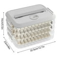 thumbnail image 2 of Aqestyerly Kitchen Appliances On Sale Dumpling Box Well Sealed Storage Container Multi-Layer Storage Drawer Stylish Storage Container Easy Storage Box Food Refrigerator Container, 2 of 2