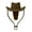B, variant on Clearance Under $5 Cowboy Hat Wine Bottle Stopper Reusable Beverage Beer Champagne Wine Storage Stopper Colorful Leakproof Seal Fun Stoppers Cute Wine Top