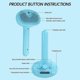 thumbnail image 3 of Multifunctional Steamy Cat Brush Remove Static Flying Hair Pet Grooming Brush for Indoor Dog Cat, 3 of 5