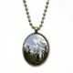 thumbnail image 1 of Cielo azul nubes de luz blanca Collar Colgante de cadena vintage Colección de joyas colgantes Unbranded M, 1 of 3
