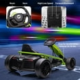 thumbnail image 3 of Mekek 24 V 8 mph Powered Ride-on Go-Kart, Green, 3 of 7