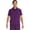Eggplant, variant on Men's Premium Performance Stretch Polo Scrub Top, Sizes XS-3XL