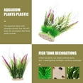 thumbnail image 3 of HONITANO Aquarium Plants Landscape Decor Plastic Fake Coral Plant Multi 1Pcs Natural Style, 3 of 7