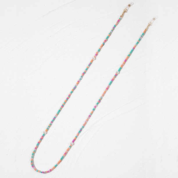 Cuentas Gafas Cadenas Mujer Gafas de sol Cuelga Máscara Correa Gafas Cuerda Cuerda Likrtyny Para estrenar