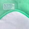thumbnail image 4 of Waterproof Bed Pads Washable for Incontinence, Non Slip Chuck Bed Pads, Pee Pads Absorbent Underpads, Reusable Waterproof Pad Protector for Adults, Pets, Seniors, 47"x31" Green, 4 of 5