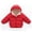 Red, variant on QUDDERR Baby Kids Girls Boys Winter Fleece Jackets with Hooded Toddler down Cotton Coats Warm Lined Puffer Outerwear for 6 Months - 8 Years
