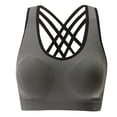thumbnail image 4 of Women Rimless Yoga Running Sports Bra with Pads for Support and Comfortable Fit|Breathable Seamless Design for Everyday Exercise, 4 of 4
