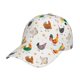 thumbnail image 1 of Fotbe Funny Chicken Gorro Clásico de Béisbol, Gorra Ajustable con Broche Snapback, Gorro de Exterior de Algodón Suave, 1 of 6