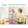 thumbnail image 5 of Fecido Classic Kitchen Dish Towels with Hanging Loop - Set of 4, Peach, 5 of 6