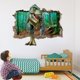 thumbnail image 3 of Pegatinas de pared CHAO bosque de dinosaurios calcomanías 3D decoración artística de bricolaje, 3 of 3