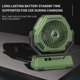 thumbnail image 4 of A26 Camping Fan with LED Lantern 6000mAh Outdoor Fan 270-degree Head Rotation - Green, 4 of 5