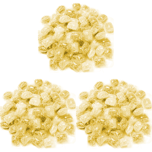 100 Uds. Perlas Duraderas Potenciadoras Aroma para Lavandería Herramientas Limpieza Del () Amarillo