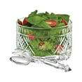 thumbnail image 3 of Godinger Dublin Crystal 3-Piece Salad Bowl Serve Set, 3 of 3