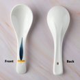 thumbnail image 5 of Soup Spoons Set of 4 Japanese Ramen Soup Spoons Porcelain Ch, 5 of 5