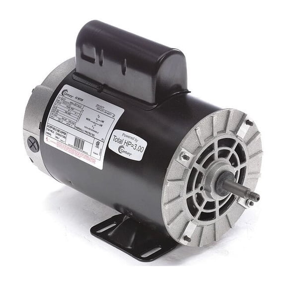 Pool Pump Motor, Permanent Split Capacitor, 4 HP, 56Y Frame, 3,450 Nameplate RPM