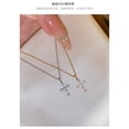 thumbnail image 2 of Jiuchuanpiao S925 cruz de plata japón construida diseño pendiente de collar de plata de alergias construida con el diario/la fiesta de boda joyas | mujeres adolescentes regalo, 2 of 5