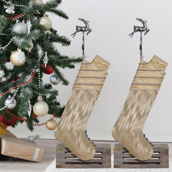 Celebrate Stocking Set of 2 11x20