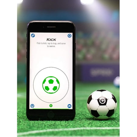 Sphero - Mini Soccer App-Enabled Robotic Ball - Black And White