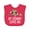Fuchsia, variant on Inktastic My Grammy Loves Me Owl Girls Baby Bib