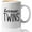 Because Twins White, variant on Twins Mug White 11 Oz - I Have Twins - Twins Parents Mom Dad New Baby Pregnant Pregnancy Announcement