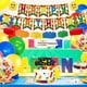 thumbnail image 5 of Paquete de decoración para fiestas, fiesta de cumpleaños con temática de bloques de construcción, 5 of 7