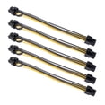 thumbnail image 3 of TFixol Extension Cable 6 Pin Female to 8 Pin (6+2) Female Power Adapter Cable Power Supply with PCIe 6 Pin Port 5557, 3 of 8