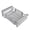 gray, variant on ACDANC 2026 New Small Dish Drying Rack,1Layer Dish Drying Rack for Kitchen Counter,Dish Drainer,Gray