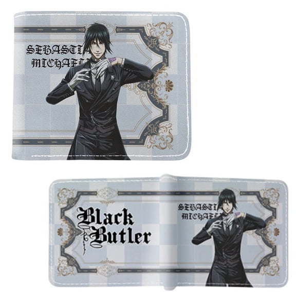 Sebastian Michaelis Style A - Black Butler 4x5" Bi-Fold Wallet