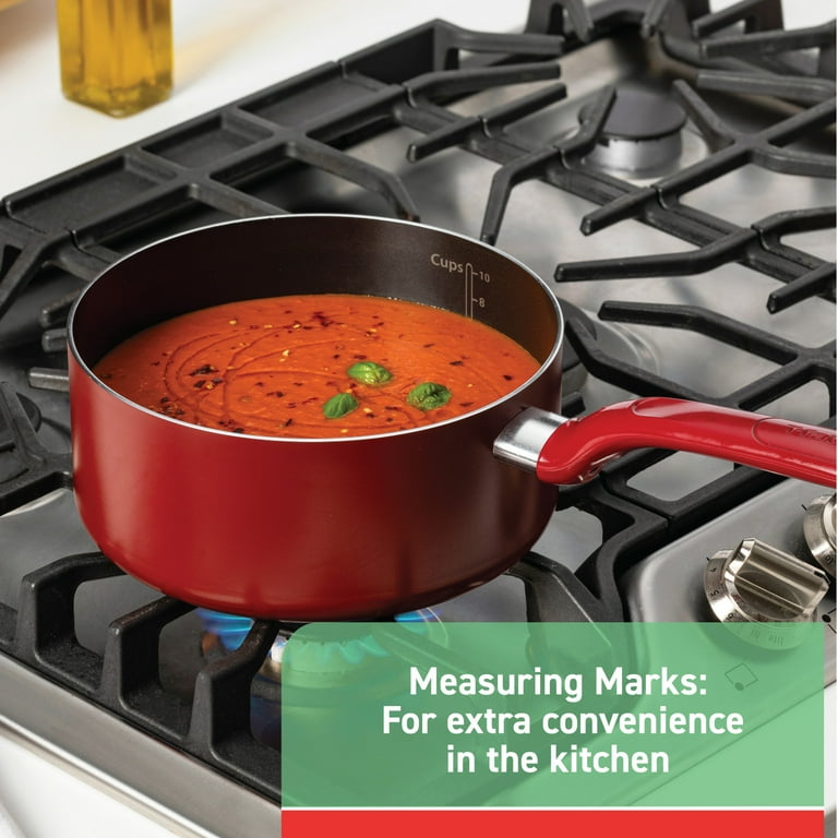 T-fal Easy Care Nonstick Cookware, Jumbo Cooker, 5 Quart, Red T-fal Easy Care Nonstick Cookware, Jumbo Cooker, 5 Quart, Red